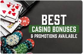 Top Casino Bonuses To Take Advantage